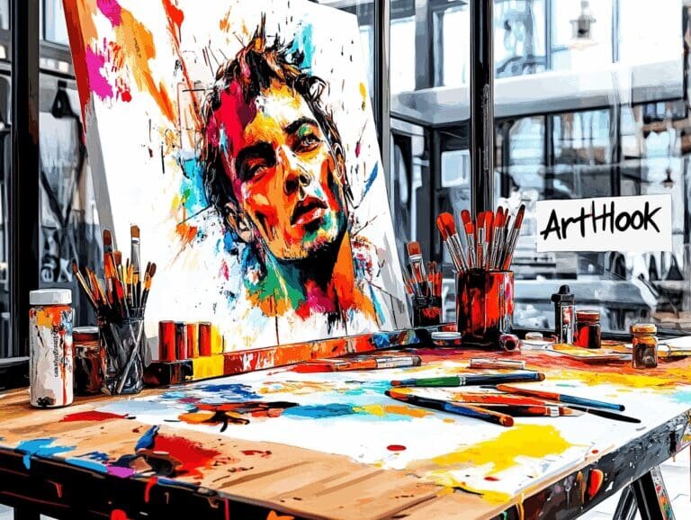    Курсы рисования акрилом: откройте для себя мир творчества и самовыражения с яркими красками! Art-Hook.Ru