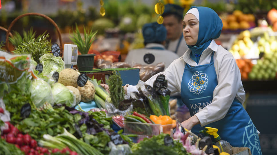 Международная торговая ярмарка Kazan Halal Market. В Агропромышленном парке..📷Фото: Артемий Шуматов / Коммерсантъ