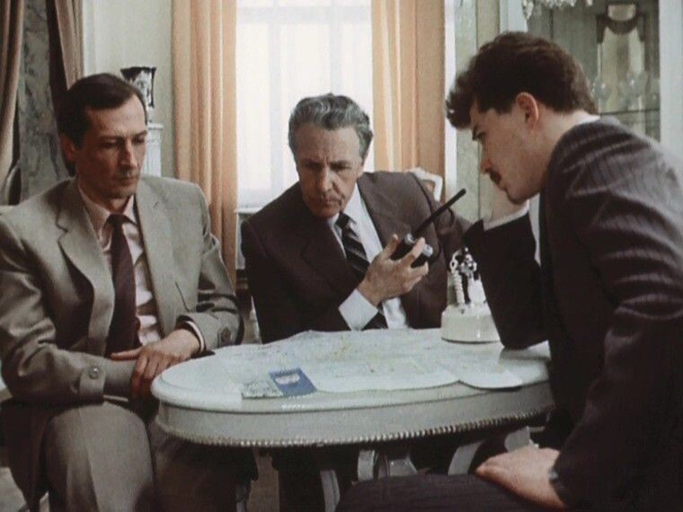 Кадр из фильма «Мачт состоится в любую погоду» (1985)