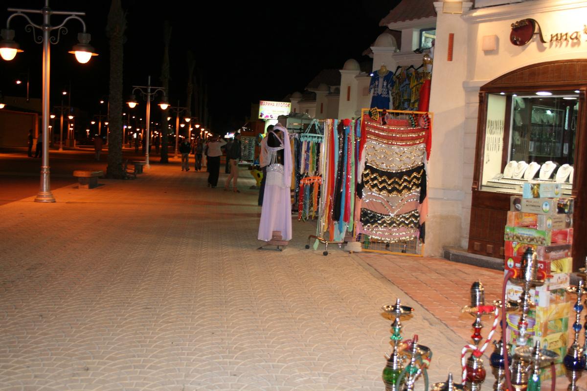 Улица курортной Хургады