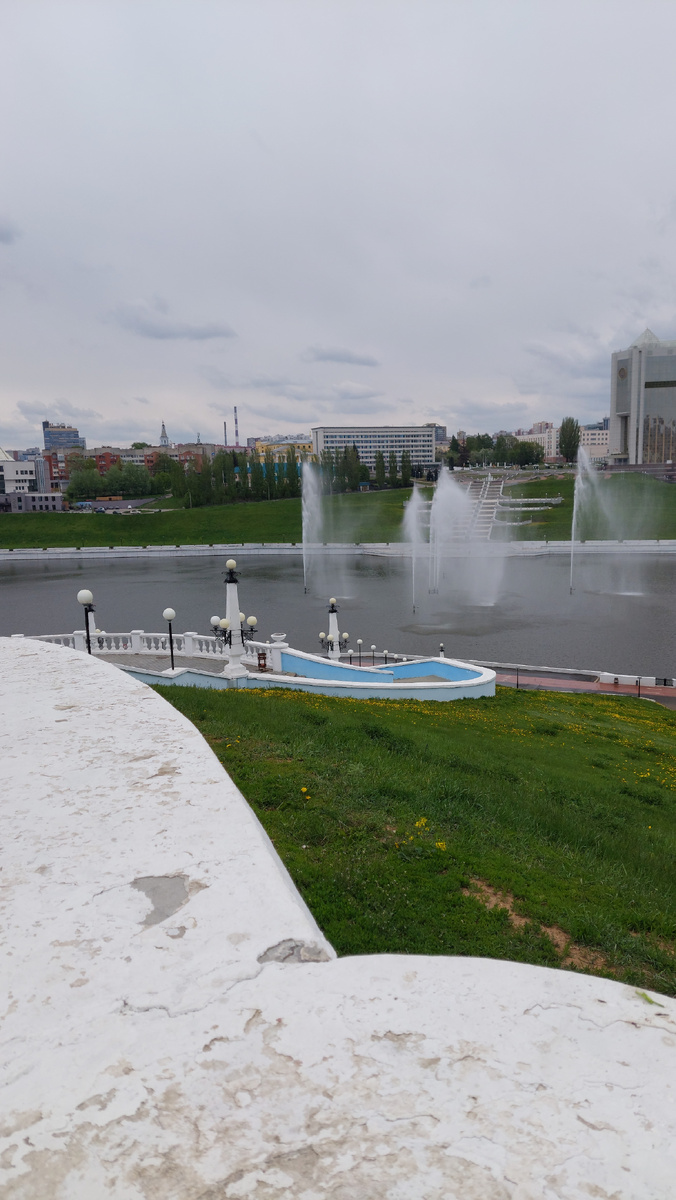 Набережная Чебоксар.  Фото автора