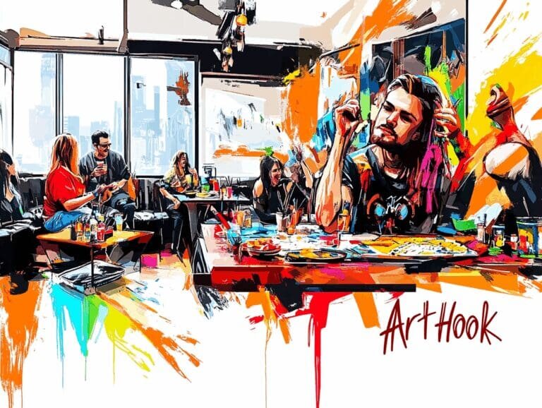    Арт вечеринки: как создать незабываемый вечер, полный творчества и свободы Art-Hook.Ru