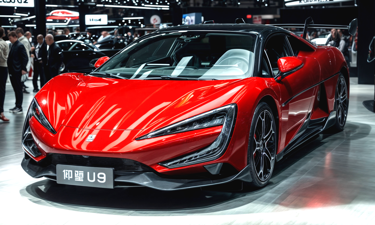 Yangwang U9. Ух, мечта, а не машина!