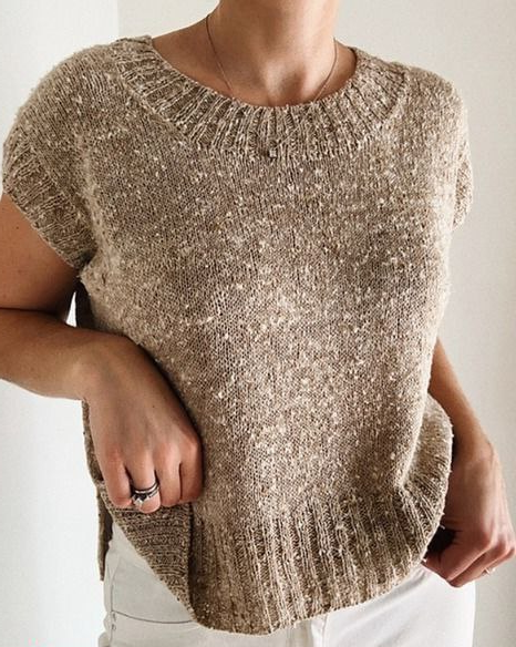 Футболка оверсайз спицами