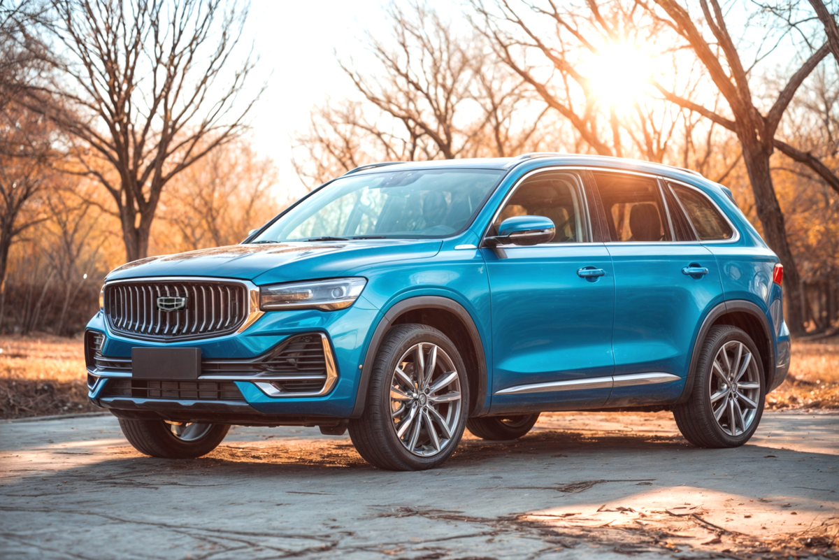 Согласно рейтингу, в минувшем году россияне больше всего доверяли марке Geely. На фото Geely Monjaro