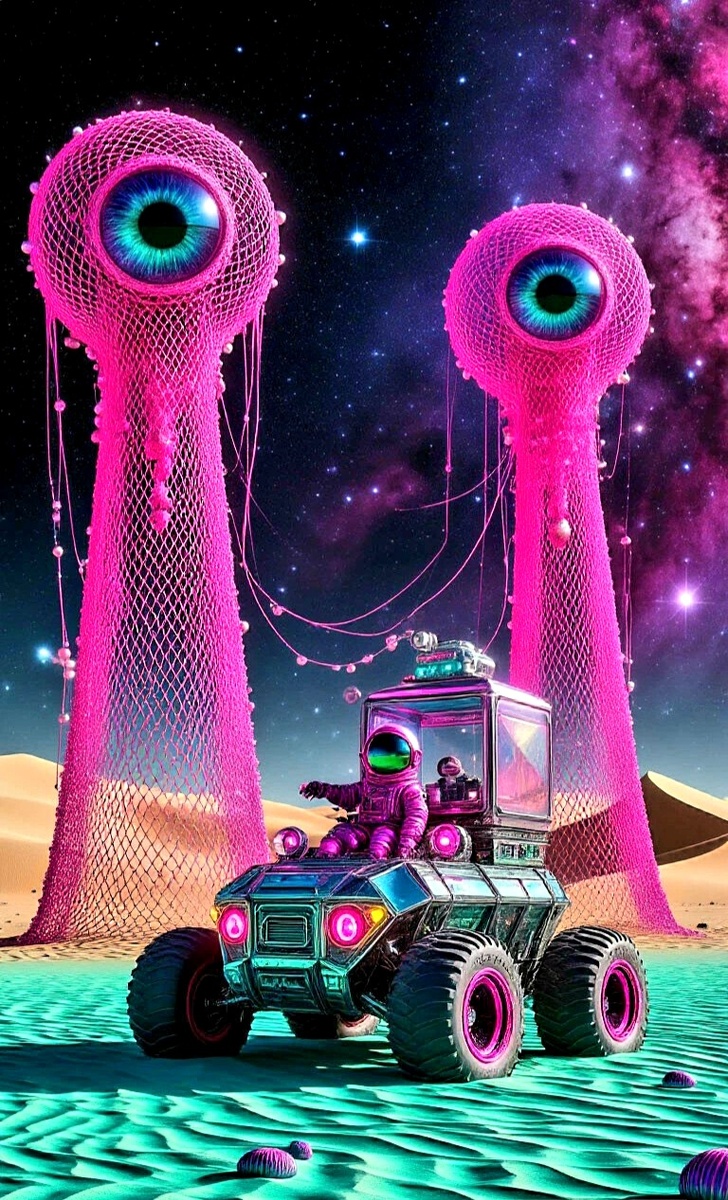 1. Инопланетные гламурные глаза 👀 😄