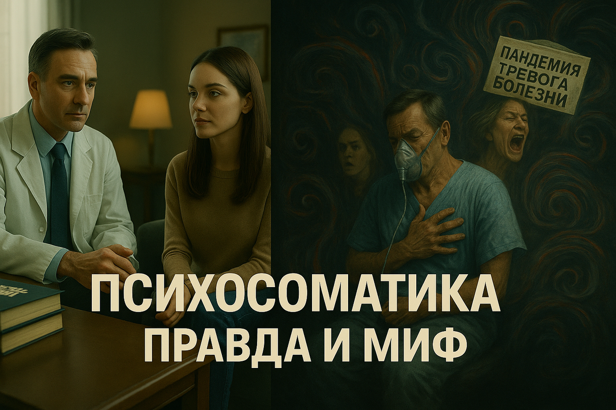 Психосоматика — это не магия, не эзотерика и не приговор. Это научная область, изучающая, как психика влияет на физиологические процессы