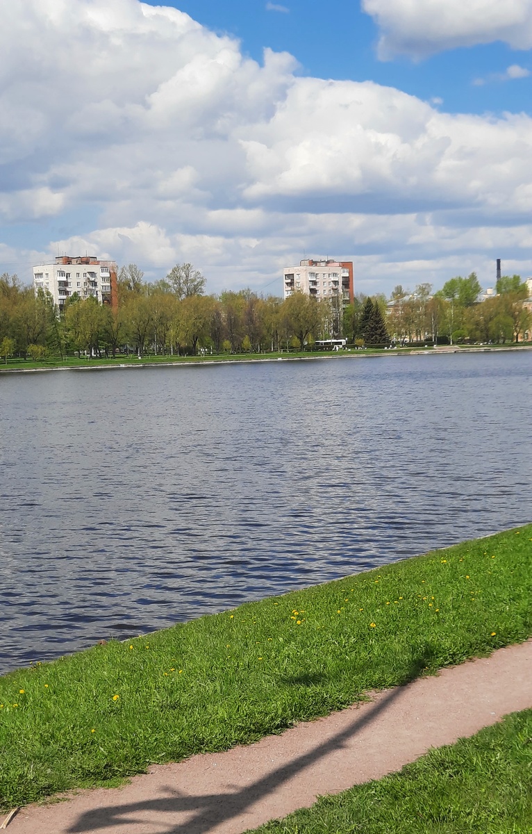 Вид на реку Ижору.  Фото автора статьи 