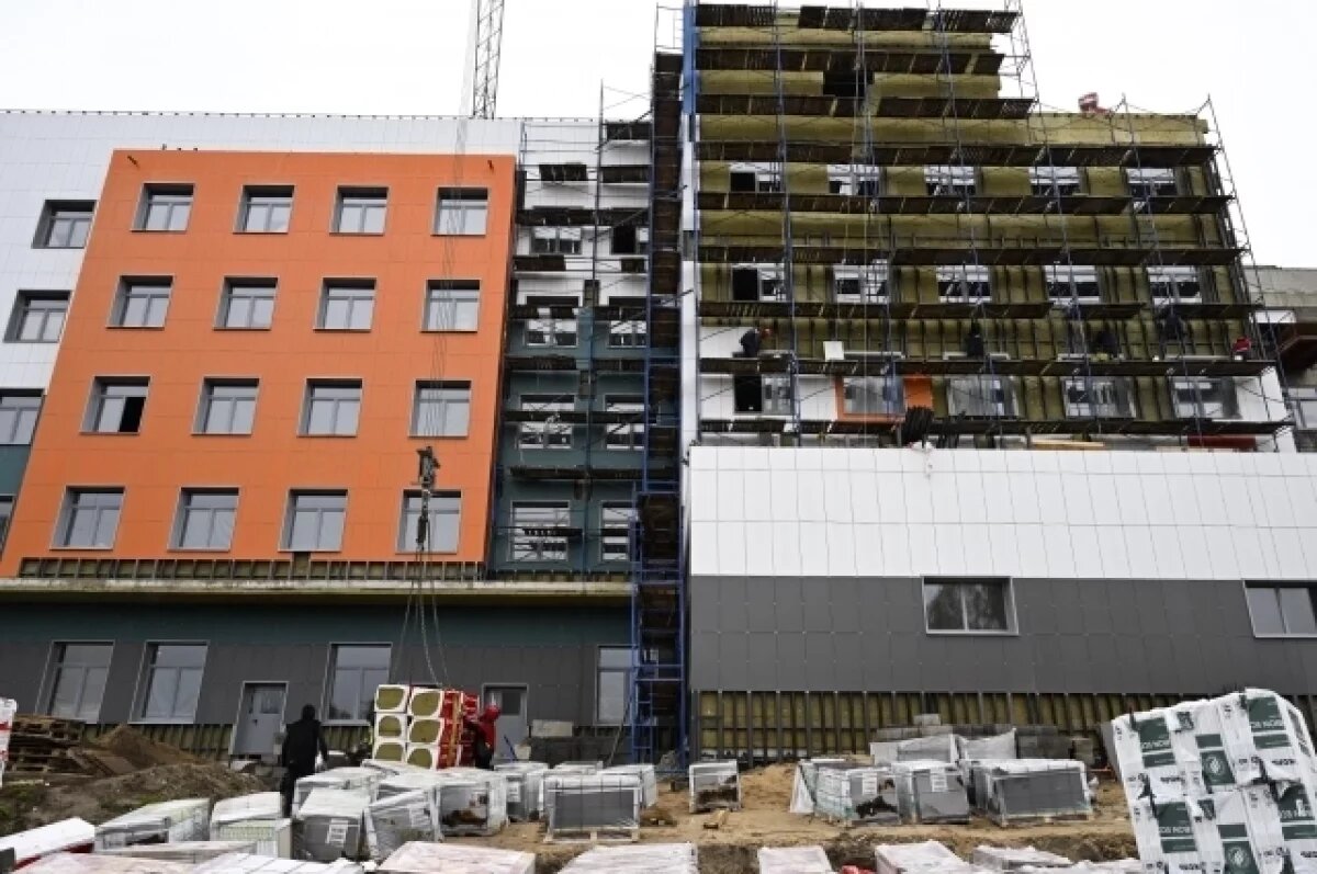    В Твери ускорят темпы строительства Детской областной больницы