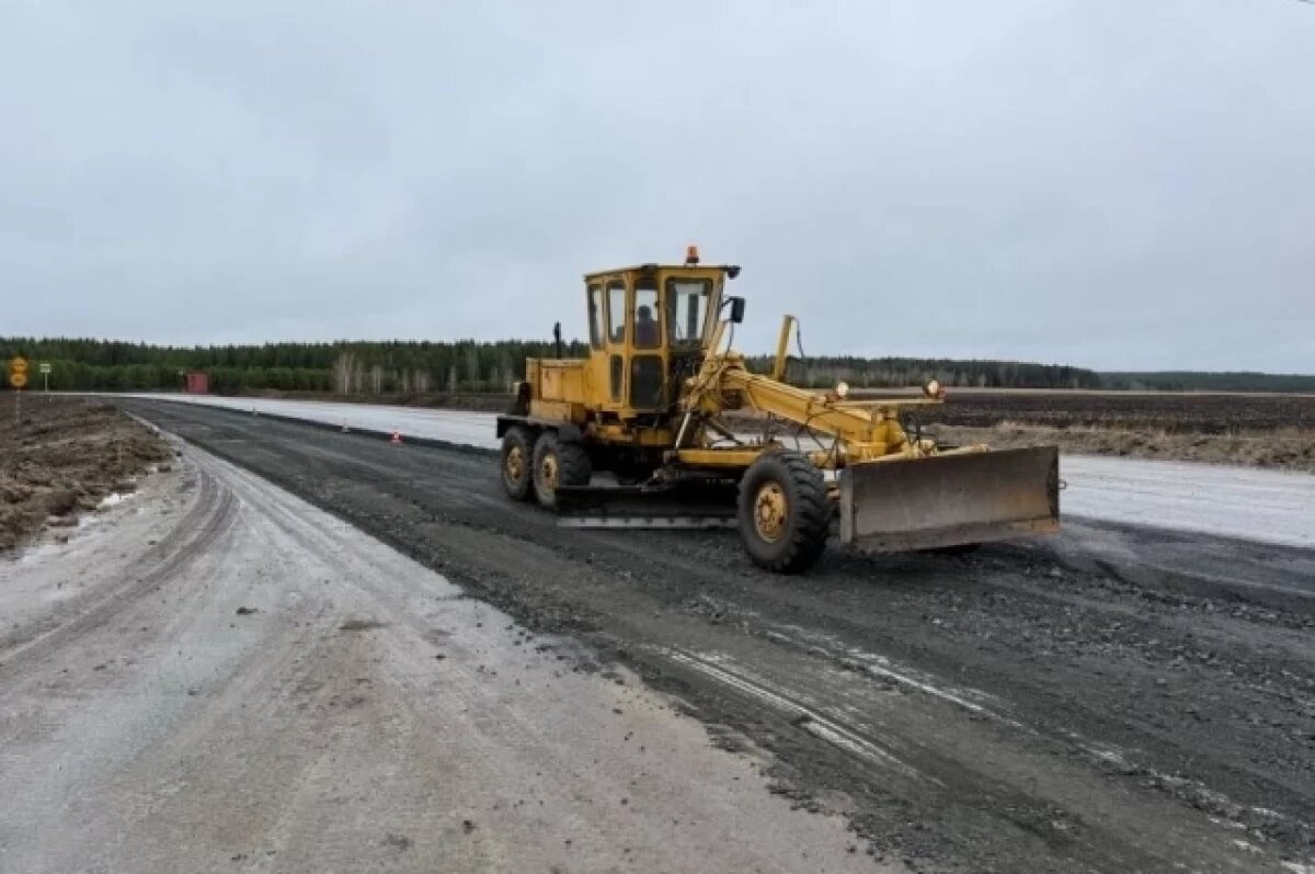    Ремонт трассы стартовал в начале дорожного сезона и идёт с опережением графика.