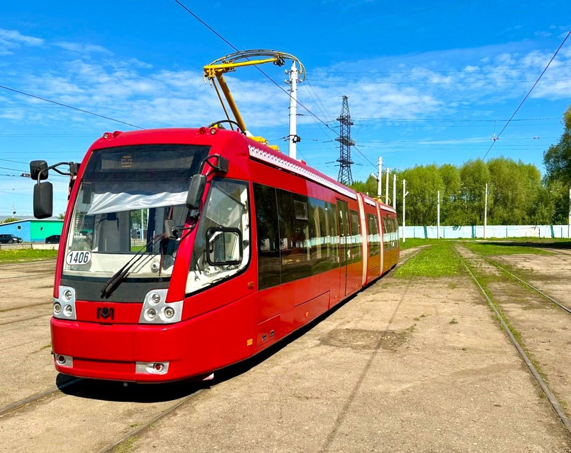 Вагон в Казани после ремонта, источник фото ТГ-канал metroelectrotranskzn