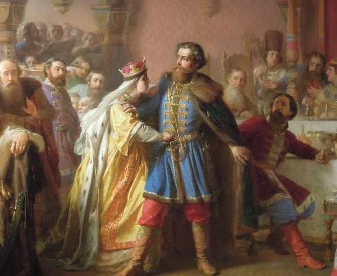 Василий Косой на картине Василия Верещагина.