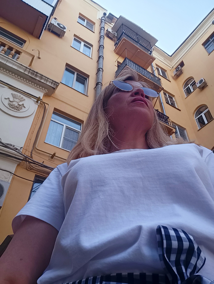 Автор на улицах города