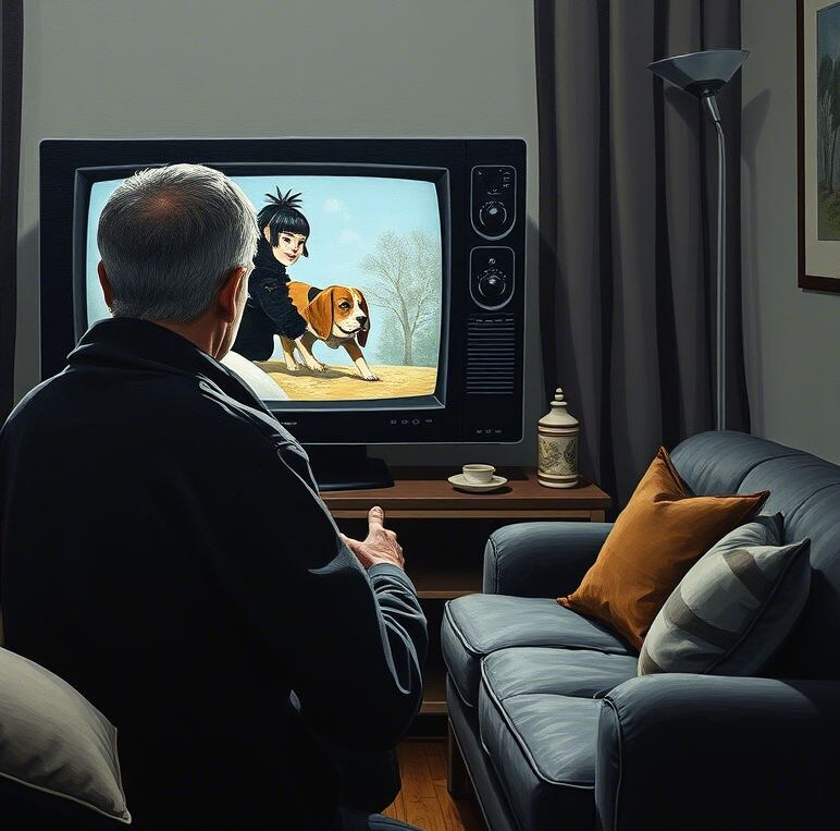 Многие пенсионеры выросли в эпоху, когда телевидение было основным источником информации и досуга.