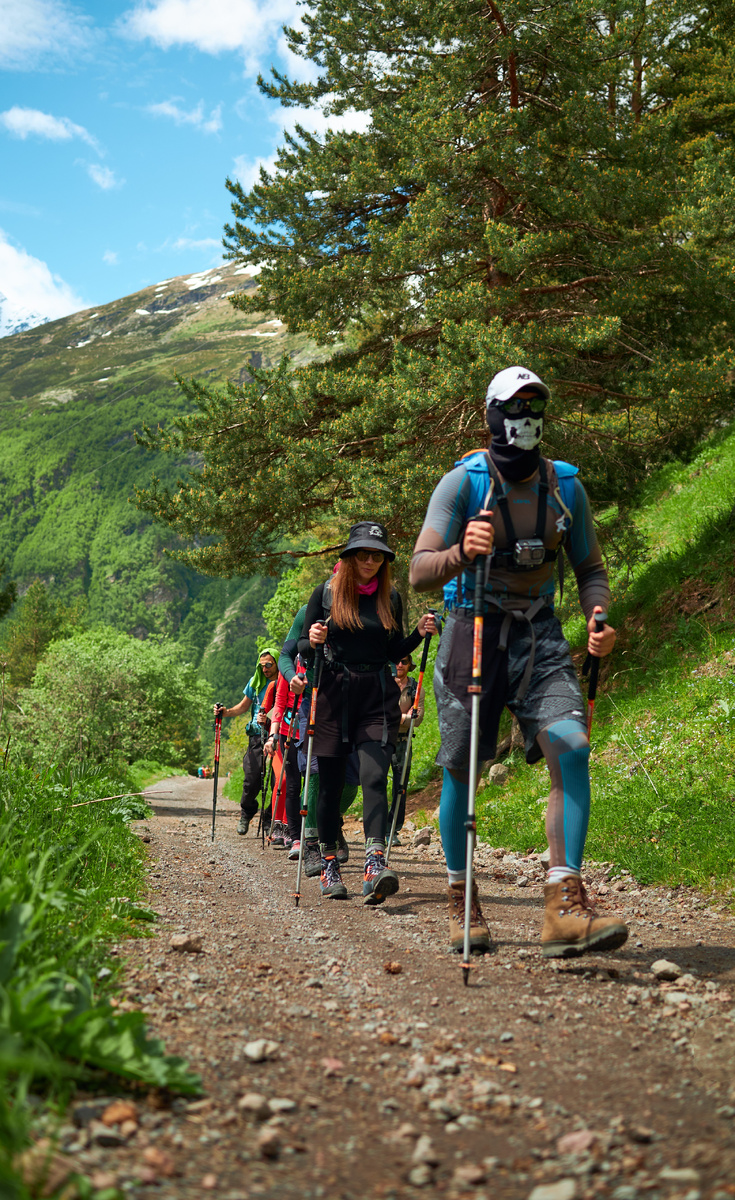 Второй день восхождения на г. Эльбрус.