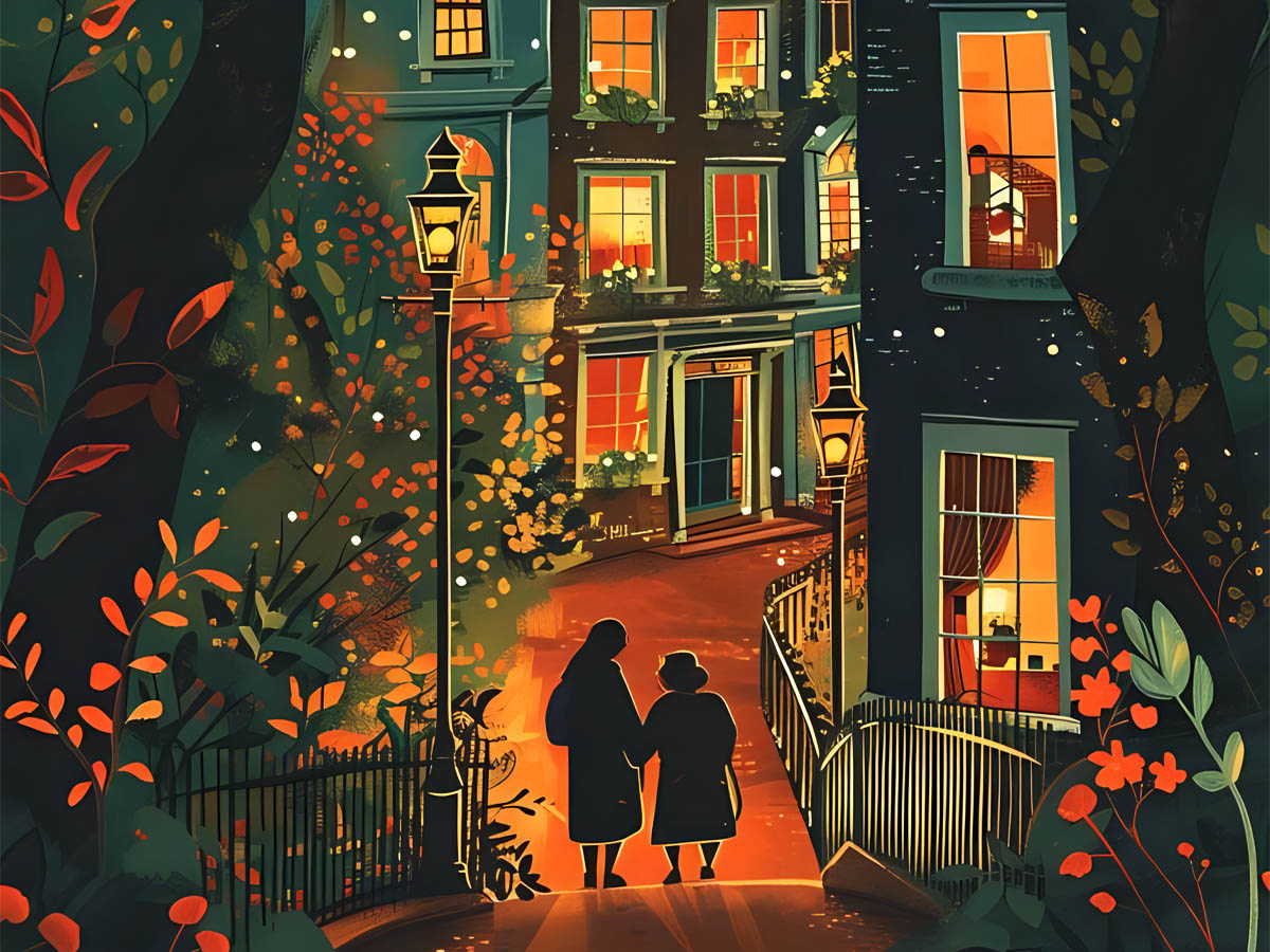 Арт из книги «Убийства и кексики» Питера Боланда