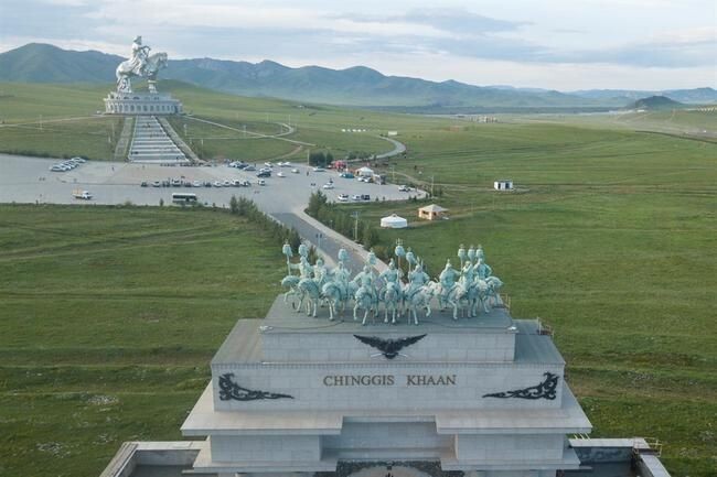 Памятник в Монголии