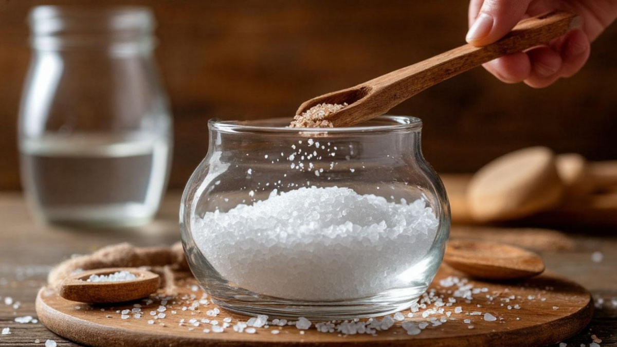 Дистилированная вода + соль = проводник.