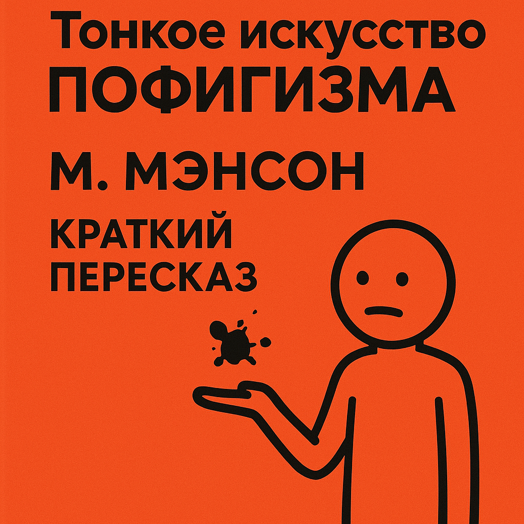 Тонкое искусство пофигизма, М. Мэнсон: краткий пересказ