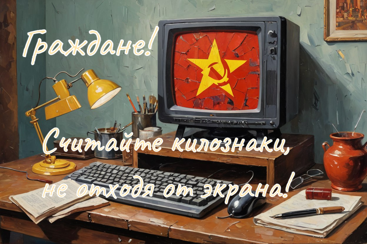 Граждане! Считайте килознаки, не отходя от экрана!