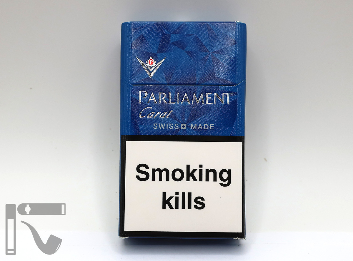 Сигареты Parliament Carat. Фото: © канал "Уголок Курильщика"