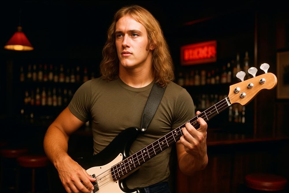 Терри Боллеа играл на бас-гитаре в рок-группе