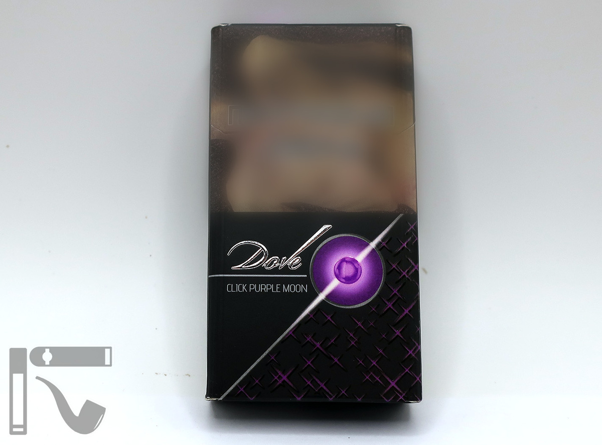 Сигареты Dove Click Purple Moon. Фото: © канал "Уголок Курильщика"