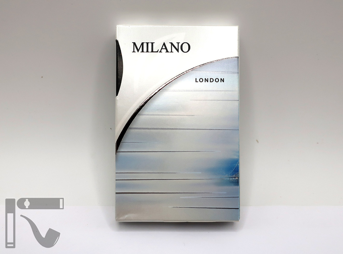 Сигареты Milano London. Фото: © канал "Уголок Курильщика"