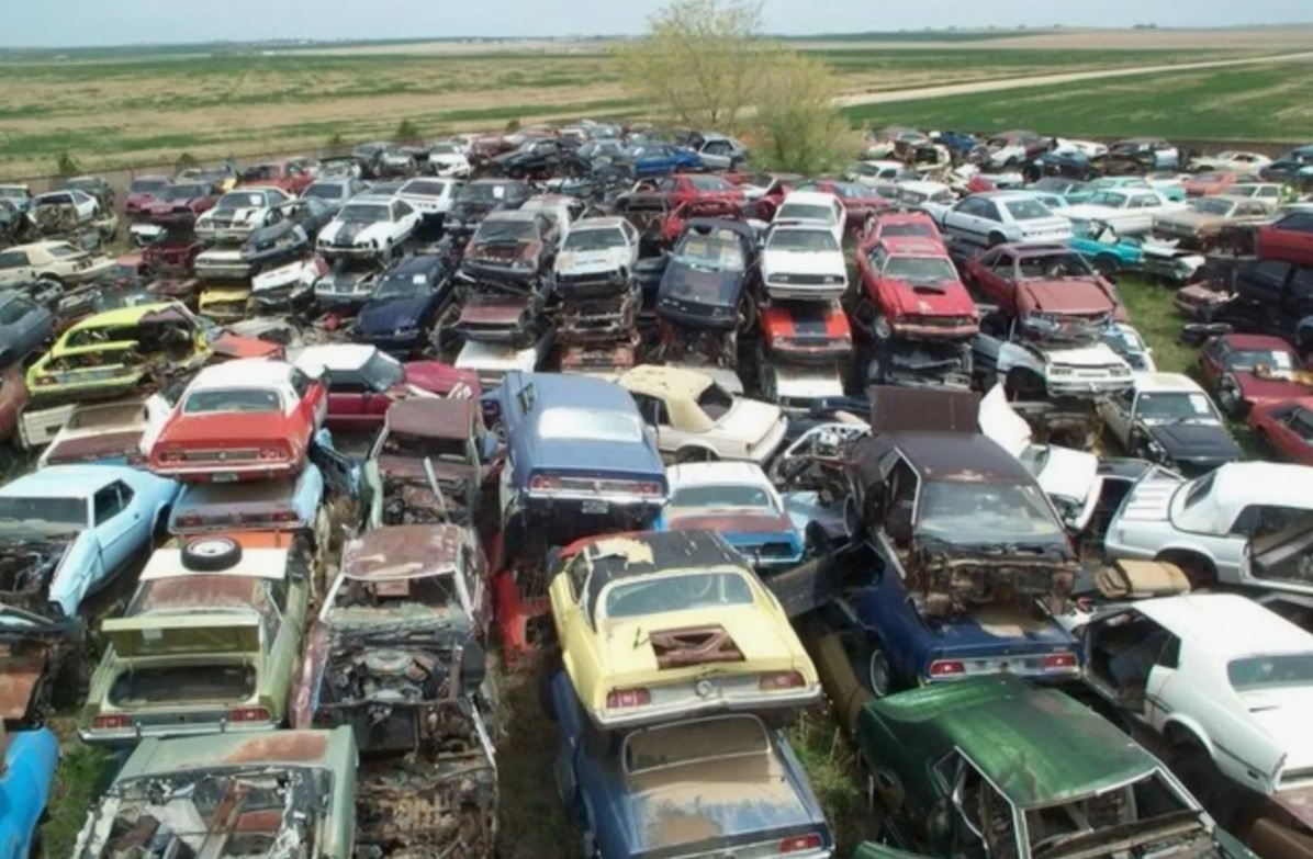 автосвалка США