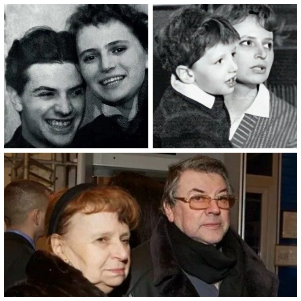 Наталья Белоусова в молодости, с сыном и сейчас.