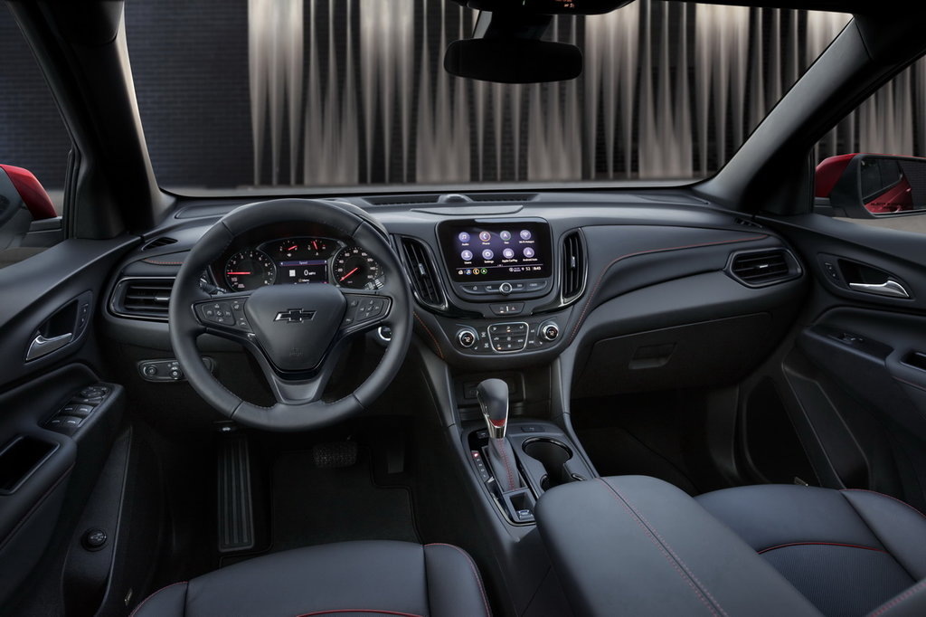 Chevrolet Equinox III (2017 – н.в.) интерьер
