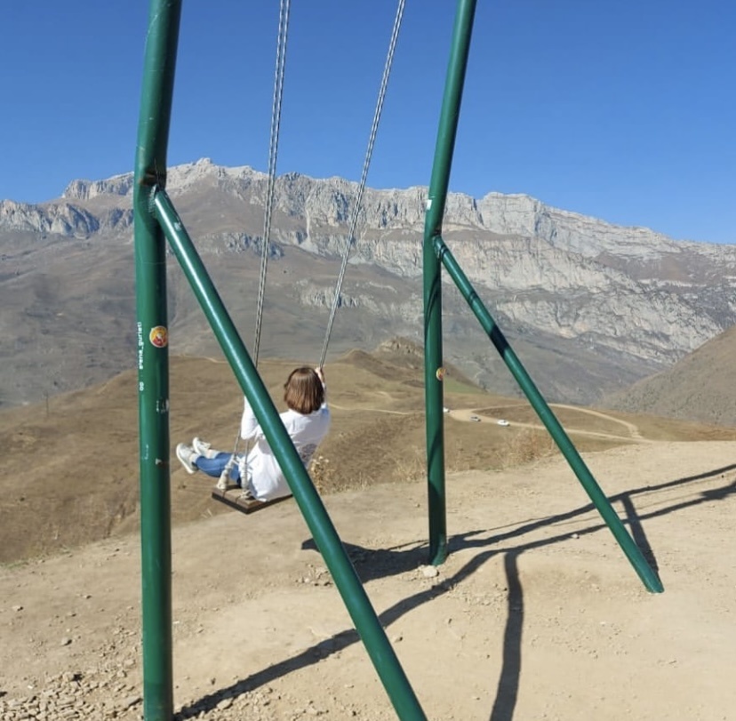 Пролетая над пропастью. Фото автора