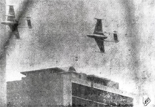 "Вавмпиры" над Каракасом, 1 января 1958 г. 