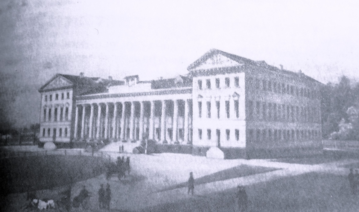 Нежин. Гимназия высших наук. Литография 1830-х гг.