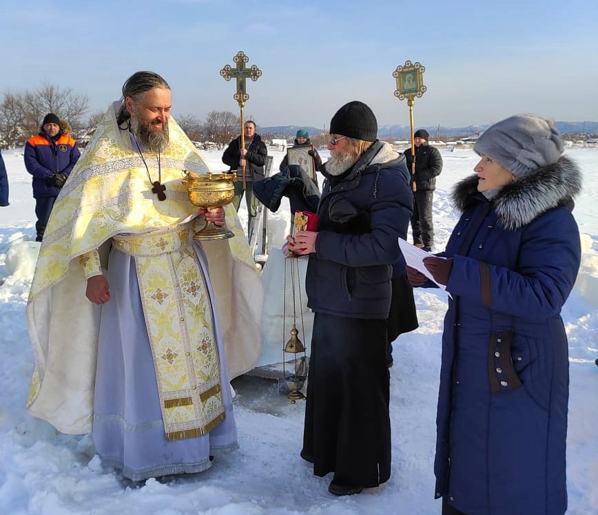 Крещение на сахалинской земле.