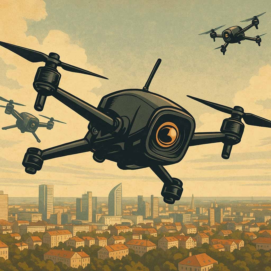 Эстонская компания Meridein Grupp планирует выпускать до 2000 дронов