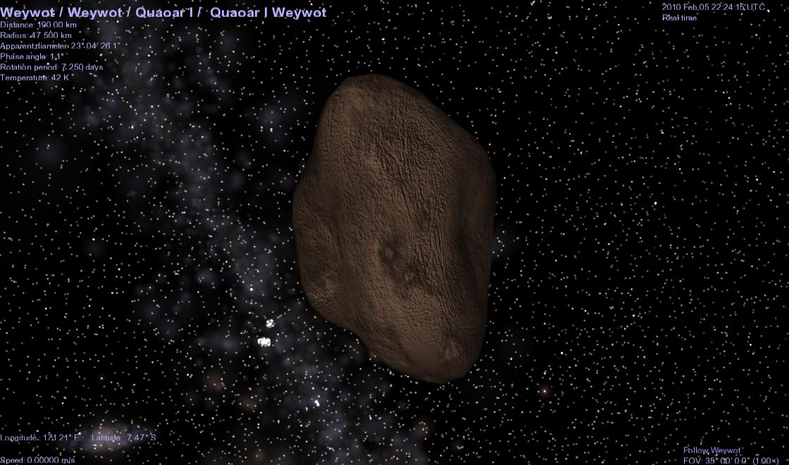 Спутник Квавара — Вейвот