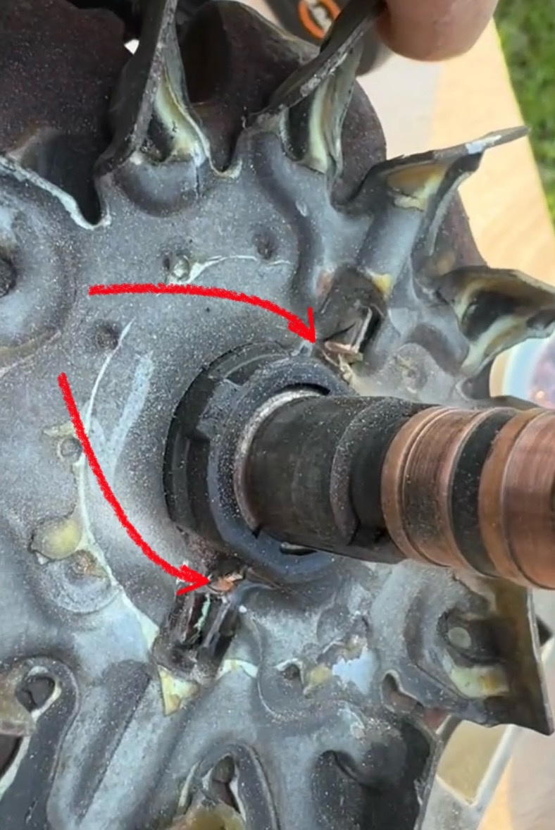 Демонтаж коллектора