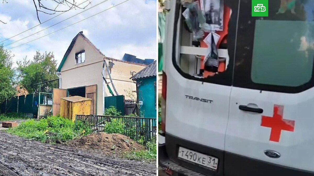    Три сотрудника скорой помощи ранены из-за атаки ВСУ в Белгородской области