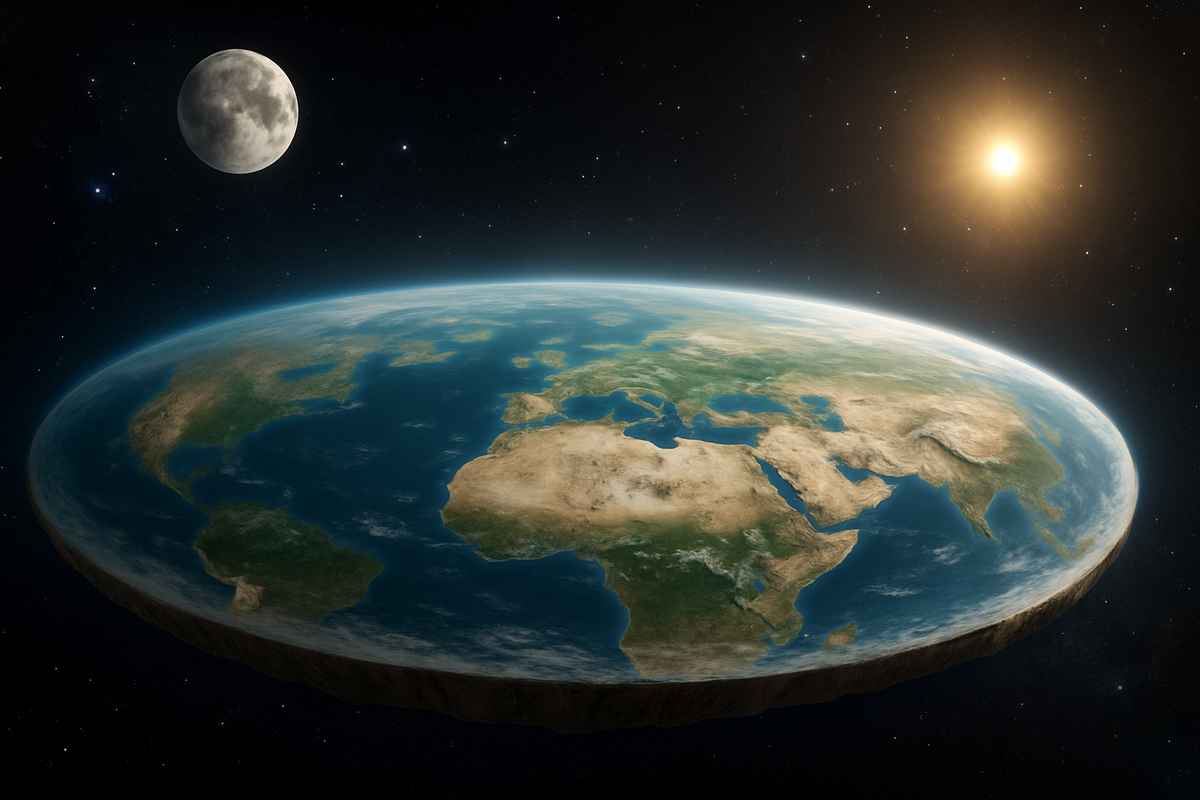 Теория плоской Земли