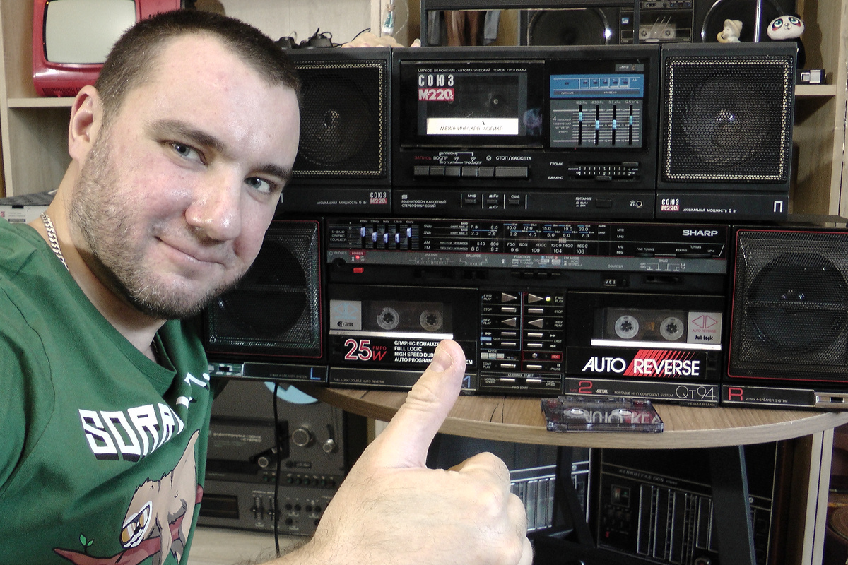 Союз м220 и sharp qt94z 