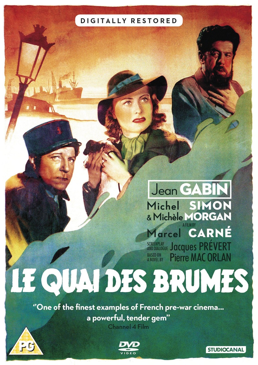Набережная туманов (1938) Le quai des brumes.  Режиссер Марсель Карне
Сценарий Жак Превер, Пьер Дюмарше. Композитор Морис Жобер