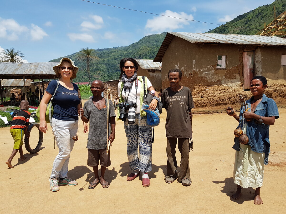 Уганда, деревня пигмеев 