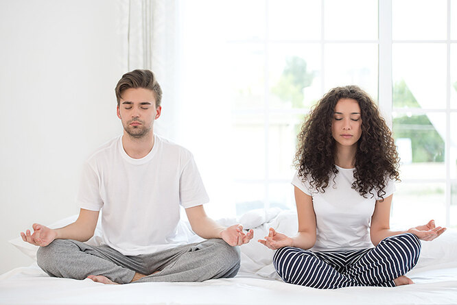 Дорогой, давай помедитируем!