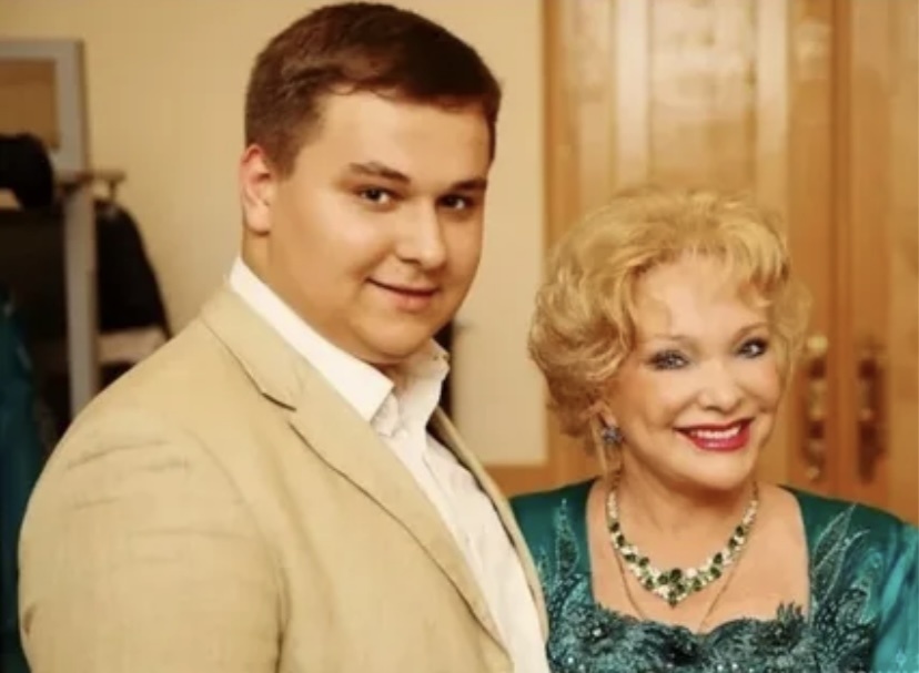 Екатерина Шаврина с сыном Григорий 