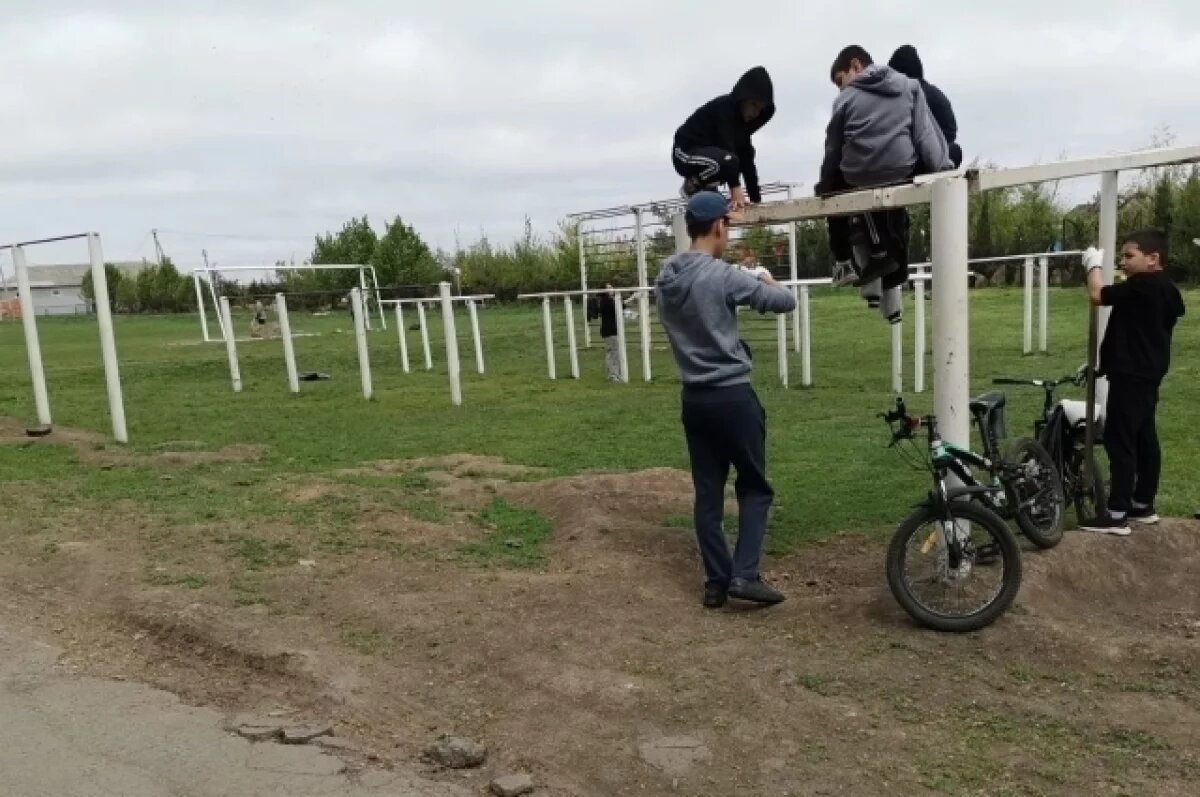    На единственном в Ленинаване стадионе хотят построить модульный детский сад.