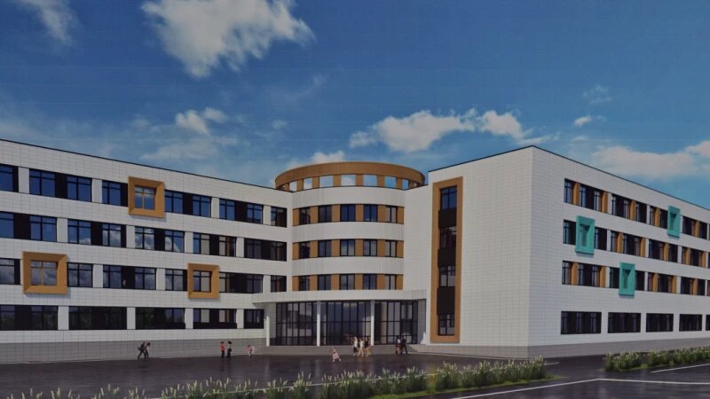     Новая школа на ул. Попова,130 в Барнауле. Мэрия Барнаула