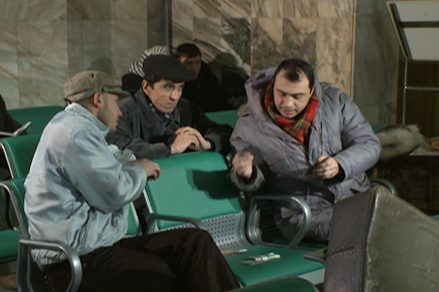 Приезжему пару раз дали выиграть, затем удача от него отвернулась.