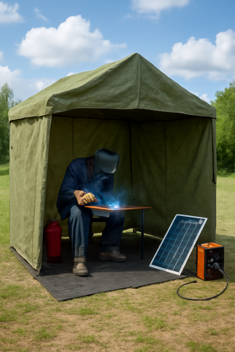 Палатка сварщика МногоТентов.ру