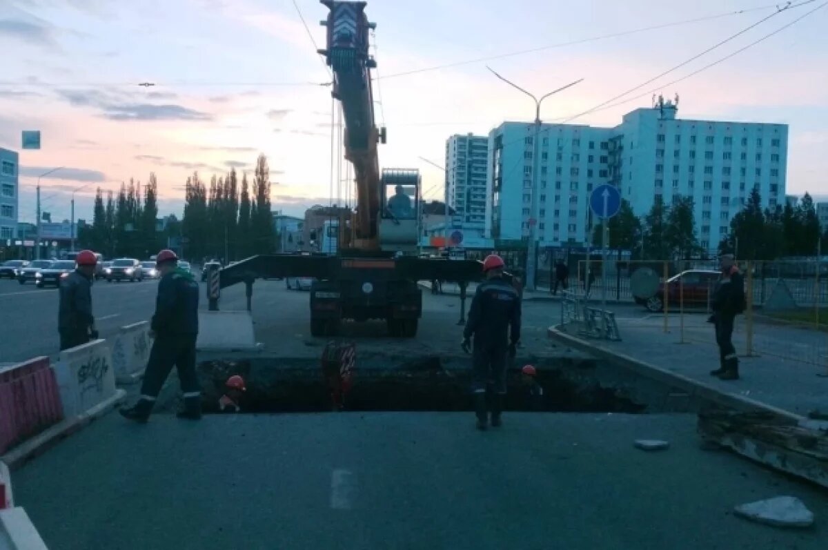    В Уфе до 16 мая перекрыто движение на ул. Города Галле